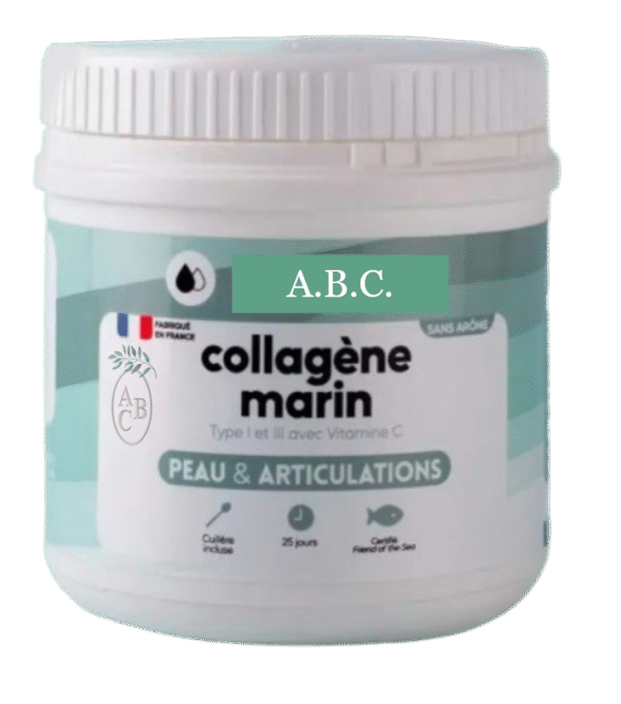 COLLAGENE MARIN   Neutre en goût, de haute qualité - en poudre  en Pot de 260 g - Cure de 30 jours – Image 1
