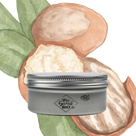 COSM-Beurre-de-Karite-MSB.png BEURRE de KARITÉ 100 ml Nourrissant, réparateur, prévention vergetures – Image 1