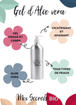 GEL ALOÉ VÉRA - Gel Hydratant antibactérien  200 ml