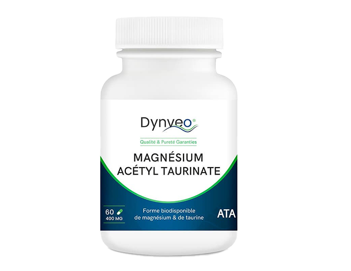 acetyl-taurinate-de-magnesium.png MAGNESIUM ACÉTYL TAURINATE 60 Gélules Hormones - Ménopause - Nootropiques - Fonctions Cognitives et Cardiaques 60 Gélules – Image 1