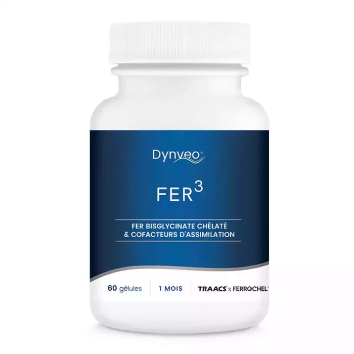 Complexe FER3  -  FER et Vitamine C     Format 60 Gélules – Image 1