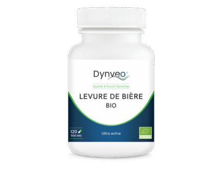 LEVURE de BIÈRE BIO ACTIVE  Format  120 gélules -  Beauté,Ongles et Cheveux, Minceur, Digestion et Transit