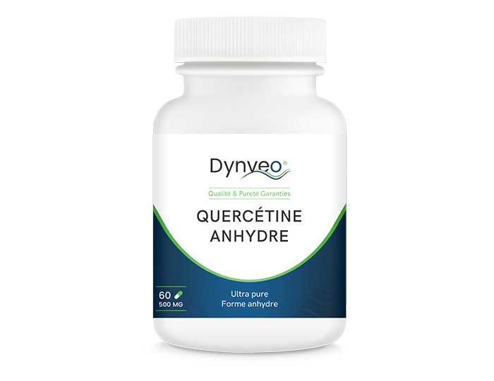quercetine-anhydre-pure.png QUERCETINE ANHYDRE Pure Format de 60 Gélules Endurance sportive, Défenses immunitaires, Voies respiratoires – Image 1