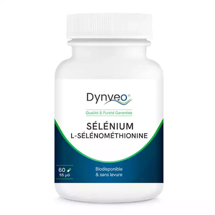 selenium-l-selenomethionine.webp SÉLÉNIUM ORGANIQUE L-Sélénométhionine : 60 Gélules - Libido-Fertilité, Ongles-Cheveux, Défenses immunitaires, Thyroïde, Stress Oxydatif – Image 1