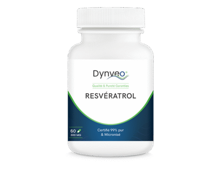 TRANS-RESVÉRATROL   Format  60 gélules   Glycémie,  Fonctions cognitives, Circulation sanguine     